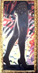 Buy Howard Morgan Moulin Rouge Dancer Lady High Heels LEGS 22ct Gold Leaf Queen $33K • 9,975£