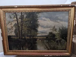 Buy Antique Oil Painting Signed • 50£