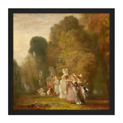 Buy William Turner What You Will 1822 Painting Square Framed Mountless Art 16x16  • 29.99£