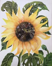 Buy Card Off Sunflower Original Coloured Pencil And Paint Picture Drawn By Deborah  • 1.69£
