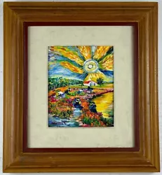 Buy Vincent Van Gogh (Handmade) Oil On Canvas Painting Framed Signed And Stamped • 1,181.24£