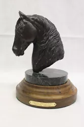 Buy 1995 Bronze Horse Head Bust Of ROYAL INFLUENCE By Cindy Seng, Limited Ed. #2/25! • 1,039.48£