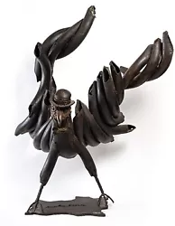 Buy Eagle Noir - Jean Alexandre Delattre/Black Eagle Sculpture - Jean Alex Sculpture • 3,597.21£