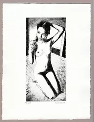 Buy CBY Art - ART - Nude XXX Cold Needle Erosion Original 15/20 Erotic Erosion • 11.99£