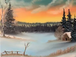 Buy Bob Ross Style Painting • 12£