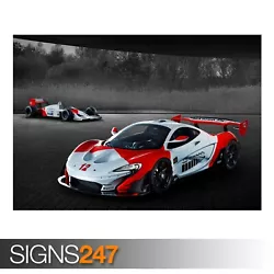 Buy FORMULA 1 SENNA AND MCLAREN (AE870) - Photo Picture Poster Print Art A0 To A4 • 0.99£