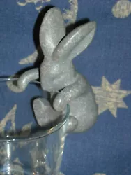 Buy Vintage Soapstone Art Sculpture Of Climbing Bunny Rabbit /Decoration Glass / Pot • 4.95£