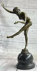 Buy Claire Colinet's  The Juggler  Bronze Sculpture Handmade Art Collectible Sale • 333.80£
