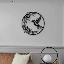 Buy Wall Art Crafts Wall Hummingbird Silhouette For Garden Living Room Bathroom • 14.84£