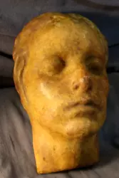 Buy Death Mask Human Young Beautiful Woman Face Anatomy Oddity Post Mortem Morbid • 188.05£