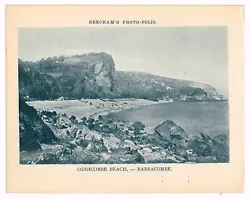 Buy Oddicombe Beach Babbacombe Torquay Devon Antique Print Picture 1900 BPF#1714 • 2.99£