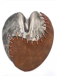 Buy Yin Yang Metal Hanging Art Handmade Artist Signed 2022 Burke Wurkes Love Heart • 57.87£