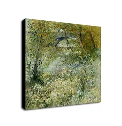 Buy River Bank In Springtime By Vincent Van Gogh - Framed Canvas Wall Art Print • 12.99£