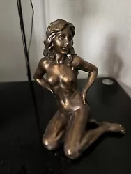 Buy Bronze Naked Lady Sculpture Excellent Condition  • 50£
