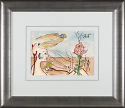 Buy Salvador Dali - Watercolor !!! Handmade !!! • 55.12£