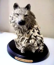 Buy Magnifiscent! Vintage Wolf Sculpture Statue Figurine Driftwood Wellington • 226.58£