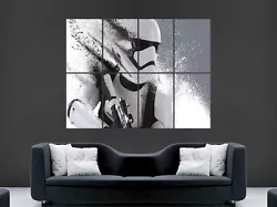 Buy Stormtrooper Star Wars Poster Abstract Trippy Art Large Giant Wall  Picture • 14.95£