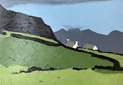 Buy Welsh Art Oil Painting - ‘Cesarea’ - After Kyffin Williams • 50£