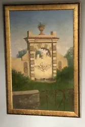 Buy Oil Painting Wall Art Oil On Board Framed 20th Century Italianate Scene • 70£