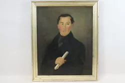 Buy Antique Oil Painting, Biedermeier Portrait Of A Lawyer, Signed Smooth, 1841 • 154.17£