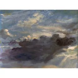 Buy John Constable Cloud Study C1821 Painting XL Wall Art Canvas Print • 19.99£