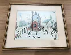 Buy A Street In Clitheroe Art Print By L.S. Lowry Picture Framed Wadds Clayton St  • 49.99£