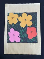 Buy Andy Warhol (Handmade) Drawing - Painting Inks On Old Paper Signed & Stamped • 103.68£