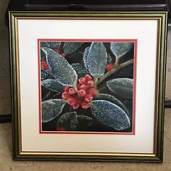 Buy Frosted Winter Berries Pastel Painting/Drawing By Emma Trenouth (Cornish Artist) • 39£