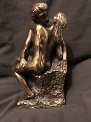 Buy A Giannetti Bronze Lovers Sculpture( Rodin Inspired) The Kiss  Ideal VALENTINES • 19.99£