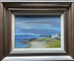Buy 'Autumn Clouds Over Dura' Oil On Board By Anne Wright, Signed And Framed • 75£