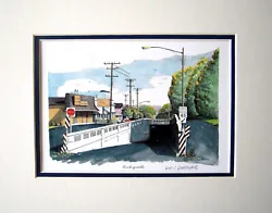 Buy Cockeysville - Local Landmark Maryland Signed 8  X 10  Watercolor Print Art • 24.81£