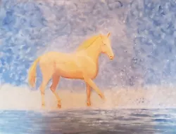 Buy Acrylic Painting Of Horse, Equine Art • 55£