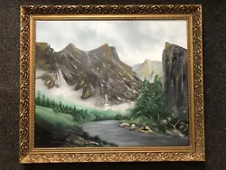 Buy Original Oil Painting On Canvas (Bob Ross Style) Frame Not Included • 45£