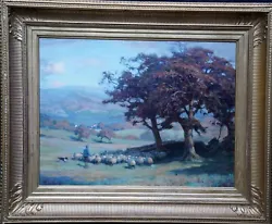 Buy William Pratt Scottish 1920 Art Impressionst Landscape Oil Painting Sheep Trees • 5,000£