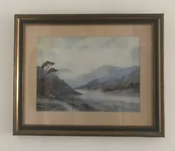 Buy Large Signed Framed Watercolour Painting • 40£