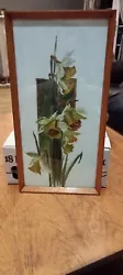 Buy Oil On Board Painting Of Daffodils • 10.99£