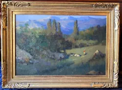 Buy Russian Impressionist Painting Summer Landscape By Fedor Sergienko (b. 1920) • 2,960.10£