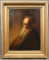 Buy 19th 20th Century European Portrait Of An Elder Man Chiaroscuro • 4,739.52£