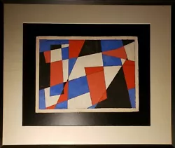 Buy Vintage Rolph Scarlett's American Flag Abstract Modernism Painting Fine Art Ny • 14,308.19£
