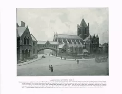 Buy Christ Church Cathedral Dublin Ireland Antique Print Old Picture C1896 PI#232 • 5.99£