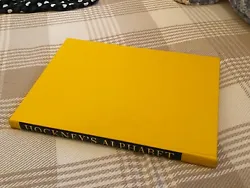 Buy David Hockney’s Alphabet - Rare Dual Signed Limited Edition Book Stephen Spender • 850£