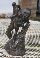 Buy Bronze Mountain Man Statue By Remington - 23cm • 60£