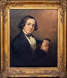 Buy Large 1840 Portrait Of Charles Dickens (1812-1870) By Daniel MACLISE (1806-1870) • 15,000£