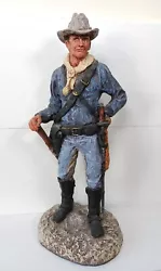 Buy US Cavalry Private Soldier By Daniel Monfort 11 Inch Sculpture/Figurine 1981... • 45£