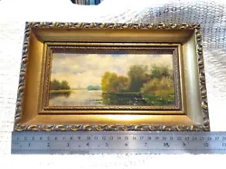 Buy Small Oil On Wood Painting, Dutch Style, Possibly Rossum Du Chattel? • 50£