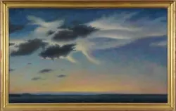 Buy John Beerman, Contrasting Clouds, Oil On Linen, Signed Lower Right • 28,846.80£