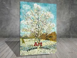 Buy Van Gogh The Pink Peach Tree Landscape CANVAS PAINTING ART PRINT 685 • 3.96£