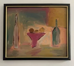 Buy Original Contemporary Modernist Cornish Still Life Oil On Board Painting • 0.99£