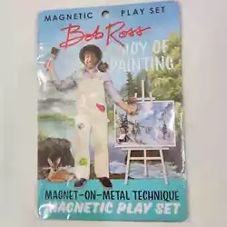 Buy Bob Ross Magnetic Play Set Joy Of Painting • 4.96£