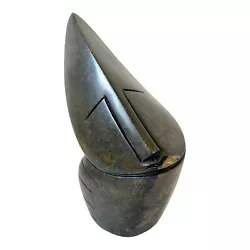 Buy Vintage African 7  Modern Bronson Gengezha Zimbabwean Stone Sculpture • 374.75£